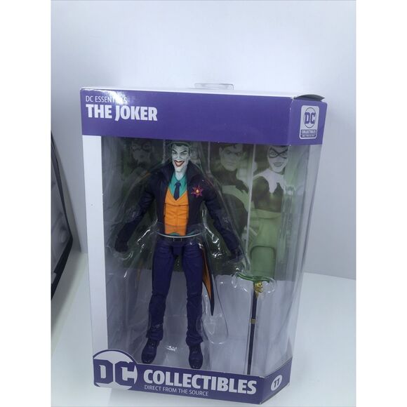 DC Collectibles DC Essentials THE JOKER Action Figure 11 New. Sealed - Picture 1 of 16